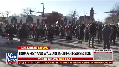 Trump accuses Walz, Frey of 'inciting insurrection' in Minneapolis after shooting