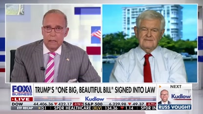 This is a sign of President Trump's vision, Newt Gingrich says