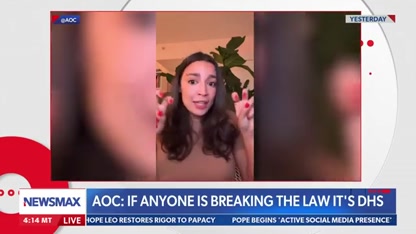 Border czar Homan responds to AOC: 'She's foolish'