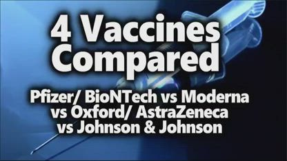 4 Vaccines comparison - 4 種疫苗的比較 [ In memory of Tiffany Dover WHO  DIED ] R.I.P.