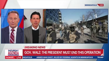 'Frey and Walz are making it worse': Chad Wolf on armed man shot in Minneapolis