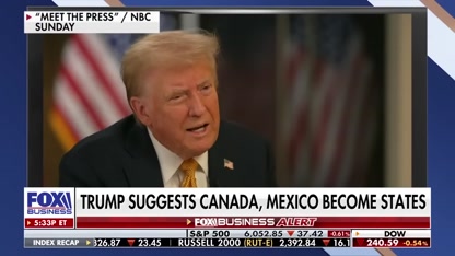 Trump jokes Canada and Mexico should become US states