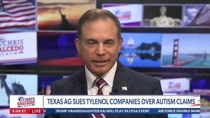 Texas AG Ken Paxton sues Tylenol makers over autism claims