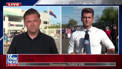 'EMOTIONAL': Memorial attendees react to widow’s forgiveness of Kirk killer