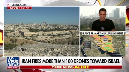 Iran launches more than 100 drones at Israel