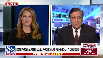 'Grotesque and offensive': Turley RIPS anti-ICE mob over church protest