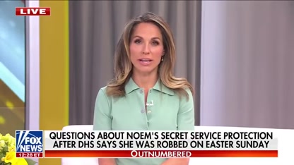 Secret Service concerns after Secretary Noem targeted in robbery
