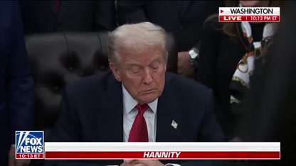 BREAKING: Trump has a message for Dems while signing bill to end government shutdown