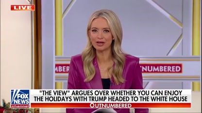 'View' hosts clash over putting Trump panic aside for the holidays