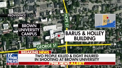 MANHUNT UNDERWAY for Brown University shooting suspect ‘dressed in black’