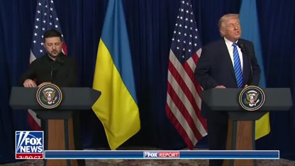 BREAKING: Trump, Zelenskyy discuss Russia-Ukraine peace plan after meeting