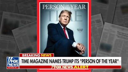 GREAT HONOR': Trump speaks after being named TIME Person of the Year