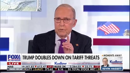 Larry Kudlow: This is Trump's tariff diplomacy