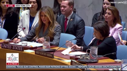 Melania Trump Explains how Educated Youth is the Key to Lasting Peace