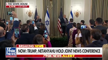 Trump says Gaza peace deal is close during joint presser with Netanyahu
