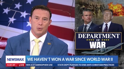 Carl Higbie: Trump is letting the world know not to think about messing with us
