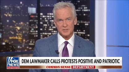 Dems, legacy media couldn't impress upon us how peaceful 'No King' rallies were: Trace Gallagher