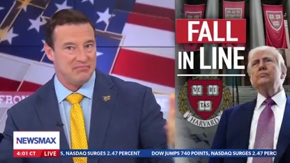 Carl Higbie completely annihilates Harvard