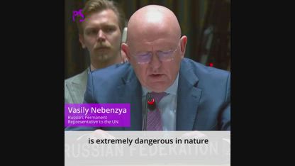 "The Premeditated Sabotage by Kiev Against a Critical Infrastructure Facility is Extremely Dangerous and Can Be Classified as a 'War Crime or Terrorist Act'" - Russian Rep NY United Nations
