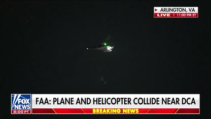 Trump briefed on ‘terrible’ aircraft crash: ‘May God Bless their souls’
