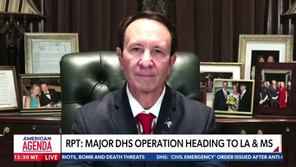 Why would anyone be upset with taking criminals off the street?: Gov. Jeff Landry | American Agenda