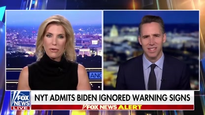 'Catastrophe!': THIS is what they wanted, says Sen. Josh Hawley