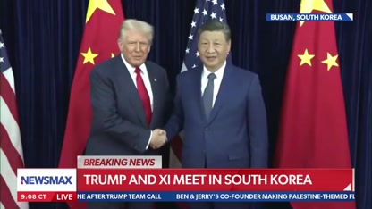 BREAKING: President Donald Trump and China's President Xi meet in South Korea
