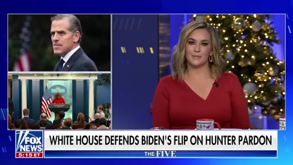 The Five': White House breaks silence on Hunter Biden pardon