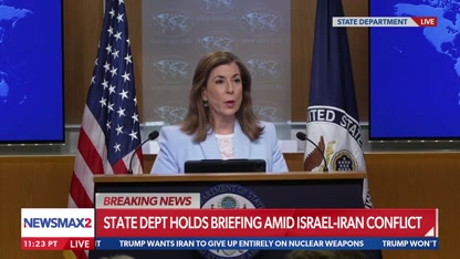Tammy Bruce: There are less answers I can give due to world circumstances