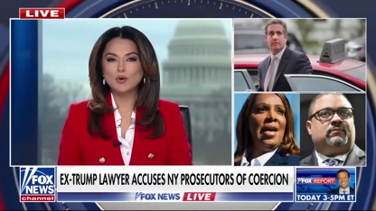 Cohen claims he was PRESSURED into turning into Trump