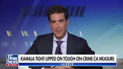 Jesse Watters: Kamala Harris dodging tough questions is a pattern