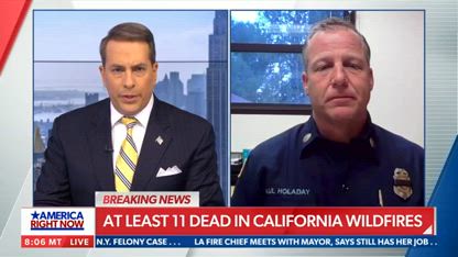 Focus should be on putting fires out: Capt. Paul Holaday | America Right Now
