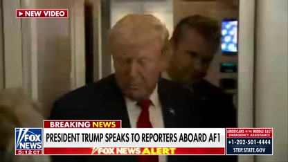 WATCH: Trump says Iran was within '2 to 3 WEEKS' of having a nuclear weapon