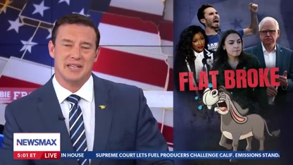 Carl Higbie: Democrats are broke, a donation to that Party isn't a good ROI