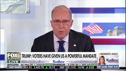 Larry Kudlow: Stocks 'keep rallying' after Trump's victory