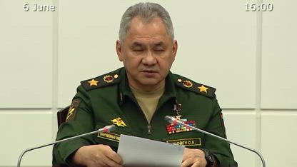 ⚡️Statement by Russian Minister of Defence General of Army Sergei Shoigu - 1600 (6 June 2023)