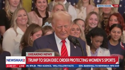 'War on women's sports is over': President Trump bans men in women's sports