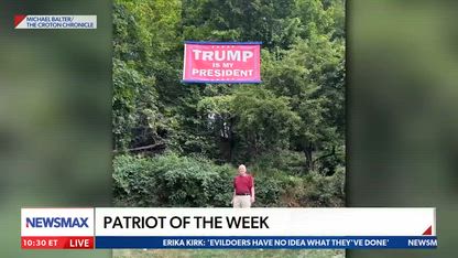 Vietnam vet wins battle against NY town to keep Trump flag flying | America Right Now