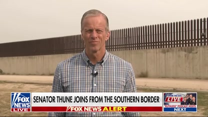 Thune RESPONDS to Dem threats on DHS funding after ICE shooting