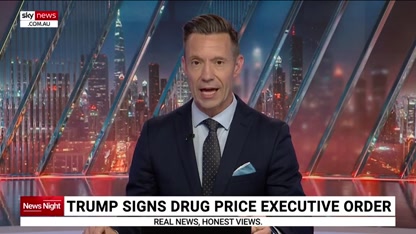 Trump signs executive order aimed at lowering drug prices