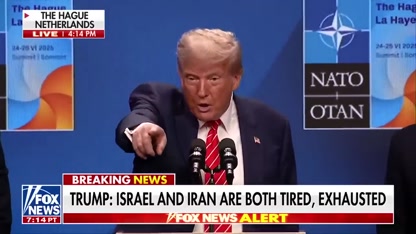 Trump confronts 'fake news CNN' at NATO summit