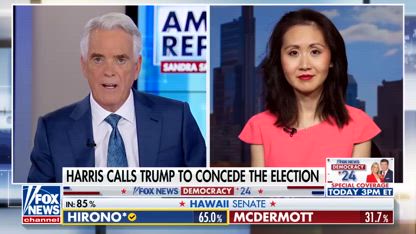 Harris surrogate: We're in a state of shock