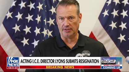 BREAKING: Acting ICE Director Todd Lyons to resign