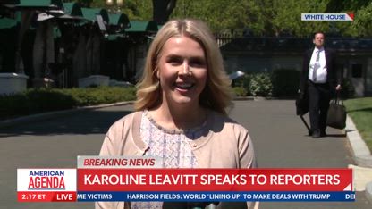 President Trump is frustrated, his patience is running thin: Leavitt