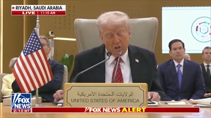 BREAKING: Trump lifts sanctions on Syria to give nation a 'fresh start'