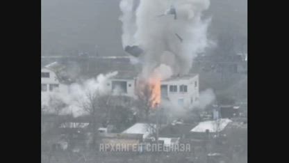 Destruction of Ukrainian Ammunition Warehouse