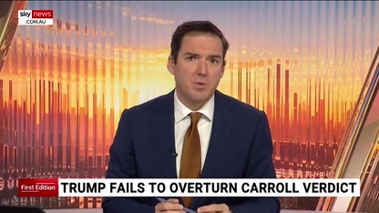 Donald Trump fails to overturn E Jean Carroll verdict