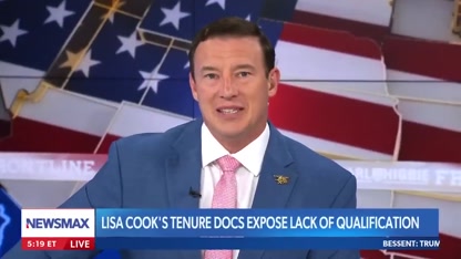 Investigate reporter exposes Lisa Cook's lack of qualifications in documents | Carl Higbie FRONTLINE