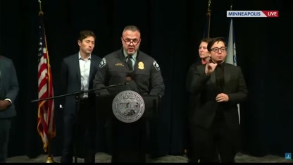 Minneapolis police chief, mayor provide details on shooting by federal agent