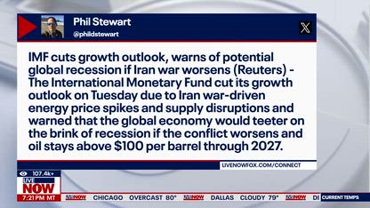 Iran war has 'halted' world's economic momentum, IMF says